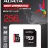 Adata High Endurance microSDXC 256GB Class 10 U3 V30 A2 UHS-I