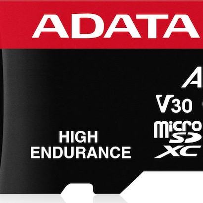 Adata High Endurance microSDXC 128GB Class 10 U3 V30 A2 UHS-I με αντάπτορα