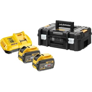 Dewalt Σετ 2 Μπαταριών Εργαλείου Λιθίου 54V Χωρητικότητας 12Ah με Φορτιστή