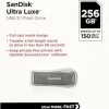 Sandisk Ultra Luxe 256GB USB 3.1 Stick Ασημί