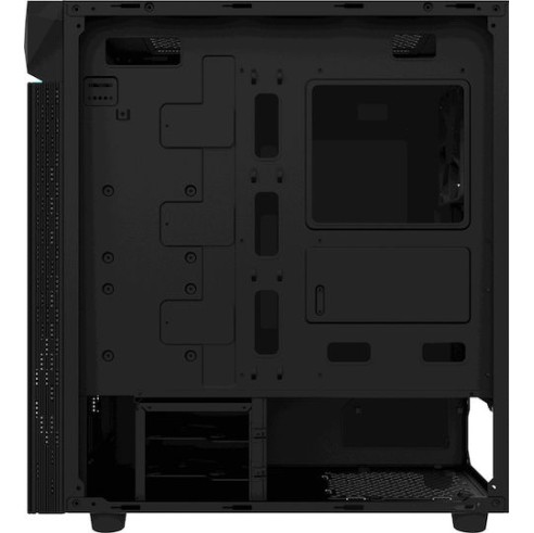 Gigabyte C200 Glass Gaming Midi Tower Κουτί Υπολογιστή με Πλαϊνό Παράθυρο και RGB Φωτισμό Μαύρο