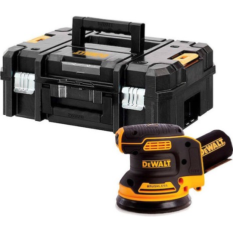 Dewalt Έκκεντρο Τριβείο 125mm Μπαταρίας 18V Solo με Ρύθμιση Ταχύτητας και με Σύστημα Αναρρόφησης