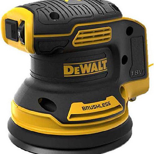 Dewalt Έκκεντρο Τριβείο 125mm Μπαταρίας 18V Solo με Ρύθμιση Ταχύτητας και με Σύστημα Αναρρόφησης