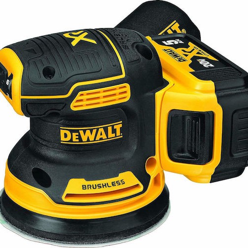 Dewalt Έκκεντρο Τριβείο 125mm Μπαταρίας 18V Solo με Ρύθμιση Ταχύτητας και με Σύστημα Αναρρόφησης