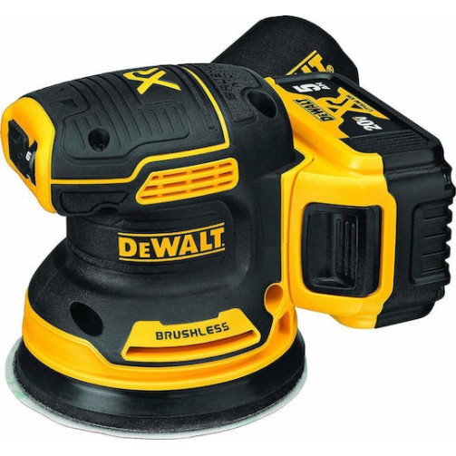 Dewalt Έκκεντρο Τριβείο 125mm Μπαταρίας 18V Solo με Ρύθμιση Ταχύτητας και με Σύστημα Αναρρόφησης