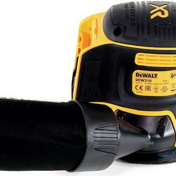 Dewalt Έκκεντρο Τριβείο 125mm Μπαταρίας 18V Solo με Ρύθμιση Ταχύτητας και με Σύστημα Αναρρόφησης