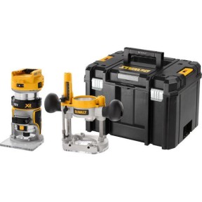 Dewalt Κάθετη Φρέζα 18V Solo με Ρύθμιση Ταχύτητας και με Σύστημα Αναρρόφησης