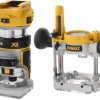 Dewalt Κάθετη Φρέζα 18V Solo με Ρύθμιση Ταχύτητας και με Σύστημα Αναρρόφησης