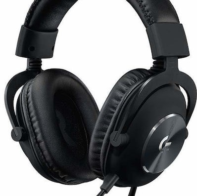 Logitech G PRO X with MIT Blue VO!CE Over Ear Gaming Headset με σύνδεση 2x3.5mm / USB