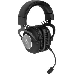 Logitech G PRO X with MIT Blue VO!CE Over Ear Gaming Headset με σύνδεση 2x3.5mm / USB