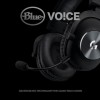 Logitech G PRO X with MIT Blue VO!CE Over Ear Gaming Headset με σύνδεση 2x3.5mm / USB