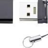 Intenso Slim Line 128GB USB 3.0 Stick Μαύρο