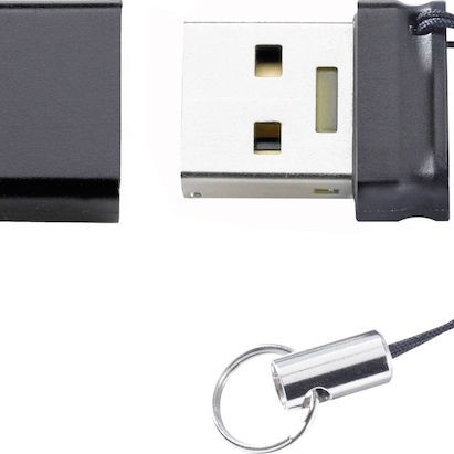 Intenso Slim Line 128GB USB 3.0 Stick Μαύρο