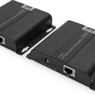 Digitus 4K CAT/IP IP/CAT 5,6 120m POE UHD 4K/30Hz HDMI Extender DS-55124