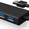 Icy Box USB 3.0 Hub 4 Θυρών με σύνδεση USB-A