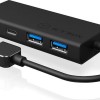 Icy Box USB 3.0 Hub 4 Θυρών με σύνδεση USB-A