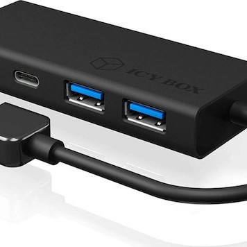 Icy Box USB 3.0 Hub 4 Θυρών με σύνδεση USB-A