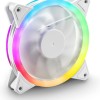 Sharkoon Shark Blades Case Fan 120mm με RGB Φωτισμό και Σύνδεση 4-Pin PWM Λευκό