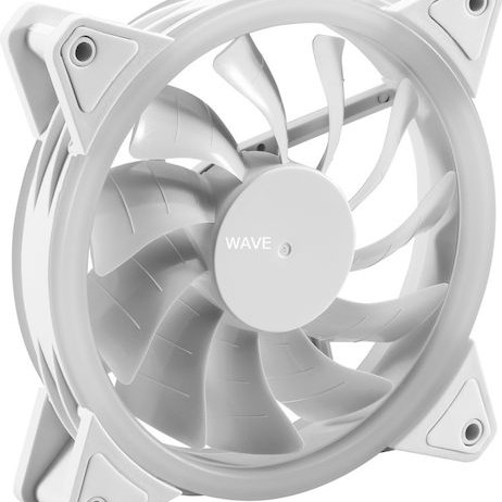 Sharkoon Shark Blades Case Fan 120mm με RGB Φωτισμό και Σύνδεση 4-Pin PWM Λευκό