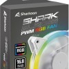 Sharkoon Shark Blades Case Fan 120mm με RGB Φωτισμό και Σύνδεση 4-Pin PWM Λευκό