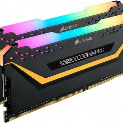 Corsair Vengeance RGB Pro TUF Gaming DDR4 16GB RAM με 2x8GB Modules και Ταχύτητα 3200 για Desktop