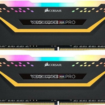 Corsair Vengeance RGB Pro TUF Gaming DDR4 16GB RAM με 2x8GB Modules και Ταχύτητα 3200 για Desktop