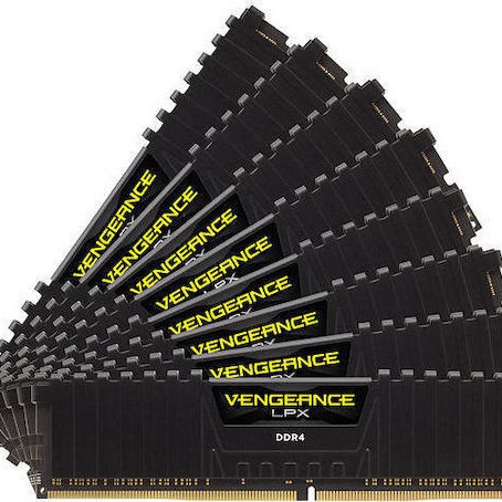 Corsair Vengeance LPX DDR4 256GB RAM με 8x32GB Modules και Ταχύτητα 2666 για Desktop