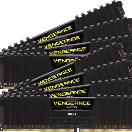 Corsair Vengeance LPX DDR4 256GB RAM με 8x32GB Modules και Ταχύτητα 2666 για Desktop