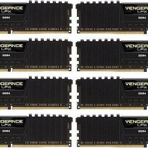 Corsair Vengeance LPX DDR4 256GB RAM με 8x32GB Modules και Ταχύτητα 2666 για Desktop