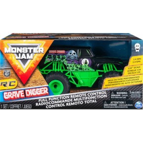 Spin Master Monster Jam Grave Digger Τηλεκατευθυνόμενο Αυτοκίνητο Monster Truck