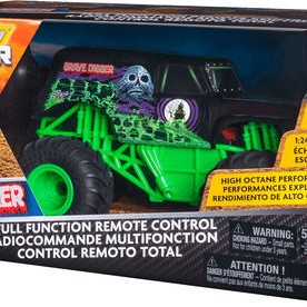 Spin Master Monster Jam Grave Digger Τηλεκατευθυνόμενο Αυτοκίνητο Monster Truck