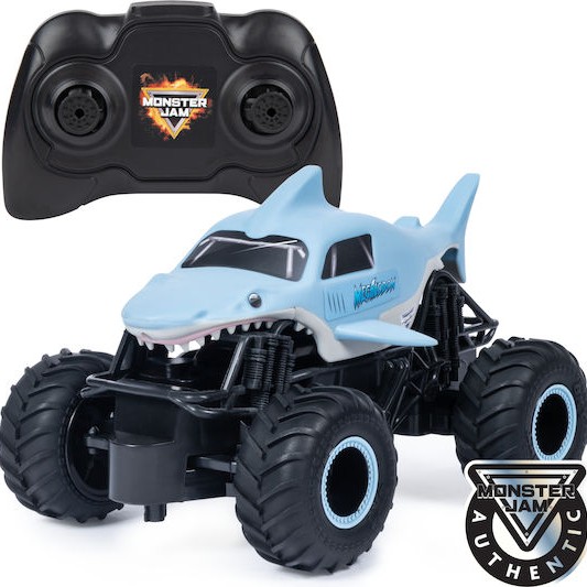 Spin Master Monster Jam Megalodon Τηλεκατευθυνόμενο Αυτοκίνητο Monster Truck