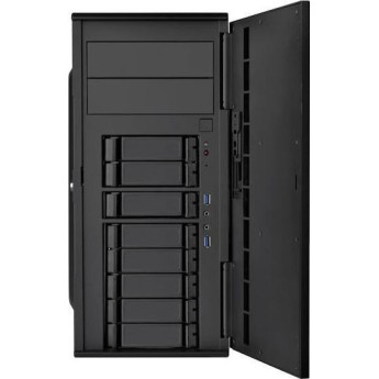 Silverstone CS380 Midi Tower Κουτί Υπολογιστή Μαύρο