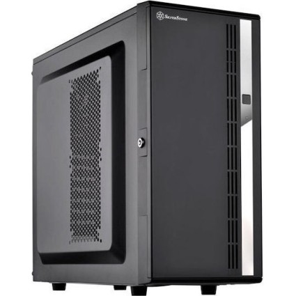 Silverstone CS380 Midi Tower Κουτί Υπολογιστή Μαύρο