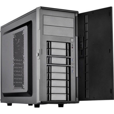 Silverstone CS380 Midi Tower Κουτί Υπολογιστή Μαύρο