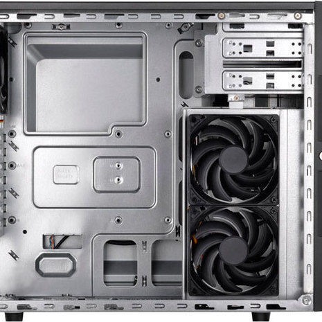 Silverstone CS380 Midi Tower Κουτί Υπολογιστή Μαύρο