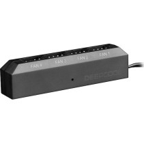 Deepcool FH-04 Fan Hub Μαύρο