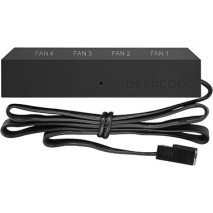 Deepcool FH-04 Fan Hub Μαύρο