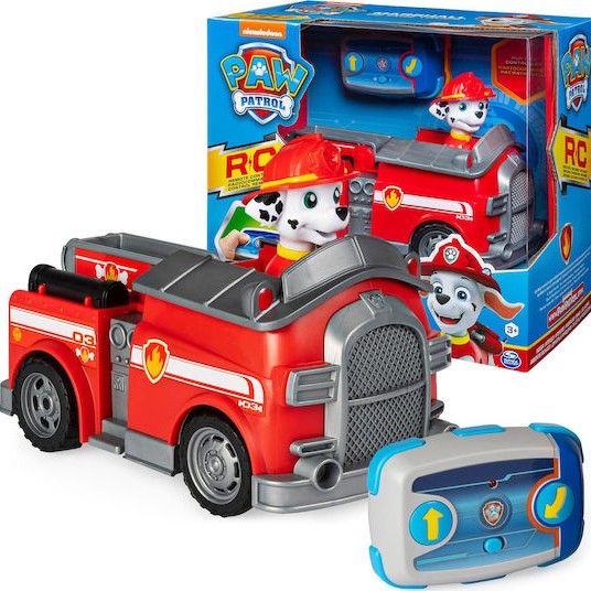 Spin Master Paw Patrol Marshall Fire Truck Αυτοκινητάκι Πυροσβεστικό για 3+ Ετών