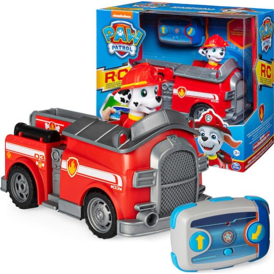 Spin Master Paw Patrol Marshall Fire Truck Αυτοκινητάκι Πυροσβεστικό για 3+ Ετών