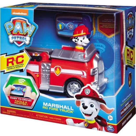 Spin Master Paw Patrol Marshall Fire Truck Αυτοκινητάκι Πυροσβεστικό για 3+ Ετών
