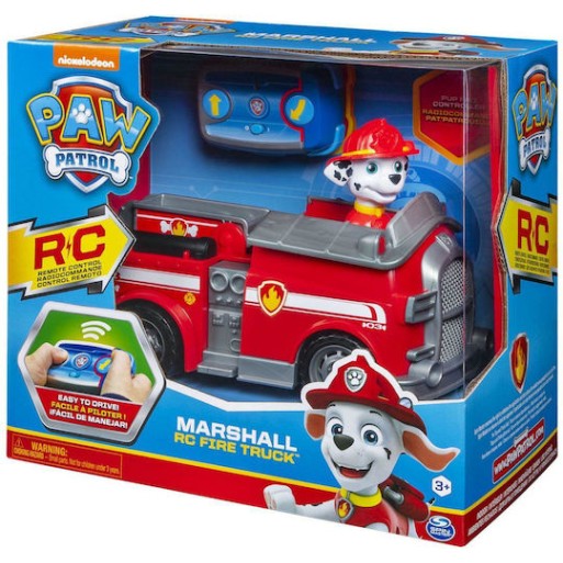 Spin Master Paw Patrol Marshall Fire Truck Αυτοκινητάκι Πυροσβεστικό για 3+ Ετών