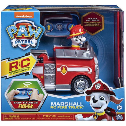 Spin Master Paw Patrol Marshall Fire Truck Αυτοκινητάκι Πυροσβεστικό για 3+ Ετών