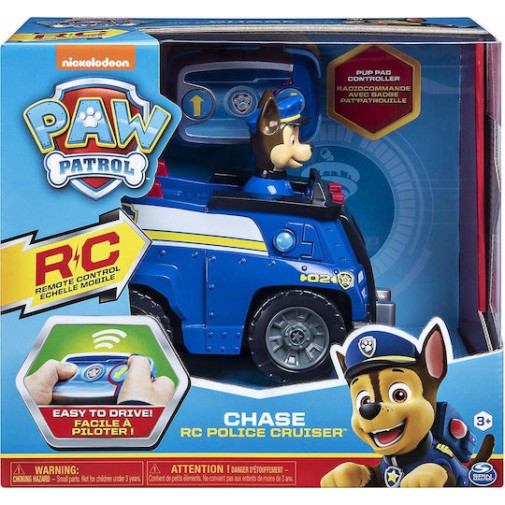Spin Master Αυτοκινητάκι Paw Patrol Chase Police Cruiser για 3+ Ετών