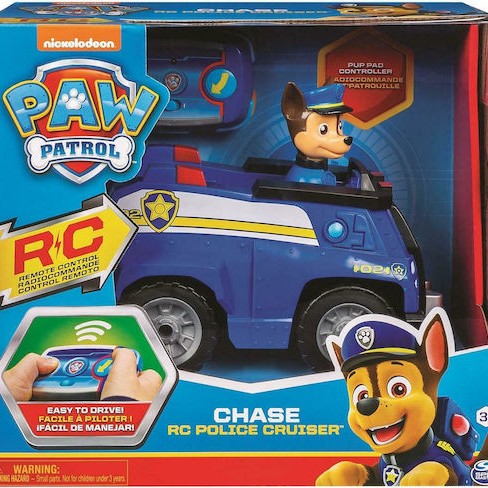 Spin Master Αυτοκινητάκι Paw Patrol Chase Police Cruiser για 3+ Ετών