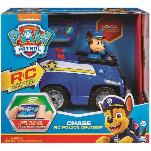 Spin Master Αυτοκινητάκι Paw Patrol Chase Police Cruiser για 3+ Ετών