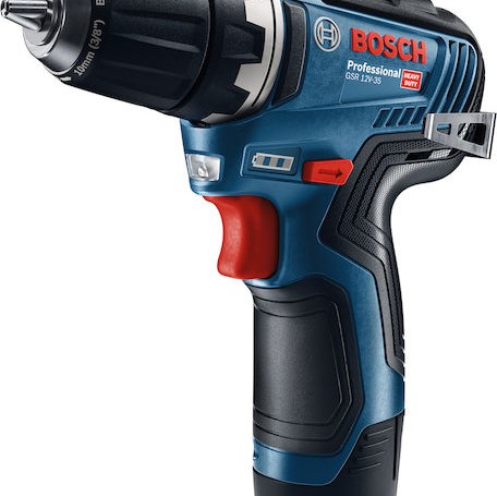 Bosch GSR 12V-35 Δραπανοκατσάβιδο Μπαταρίας Solo Brushless 12V