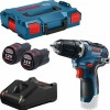 Bosch GSR 12V-35 Δραπανοκατσάβιδο Μπαταρίας Brushless 12V 2x3Ah