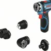 Bosch GSR 12V-35 FC Δραπανοκατσάβιδο Μπαταρίας Brushless 12V 2x3Ah