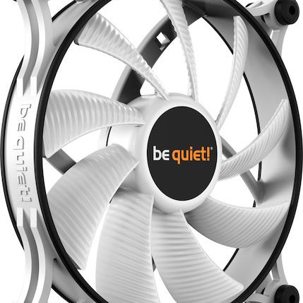 Be Quiet Shadow Wings 2 Case Fan 140mm με Σύνδεση 4-Pin PWM Λευκό
